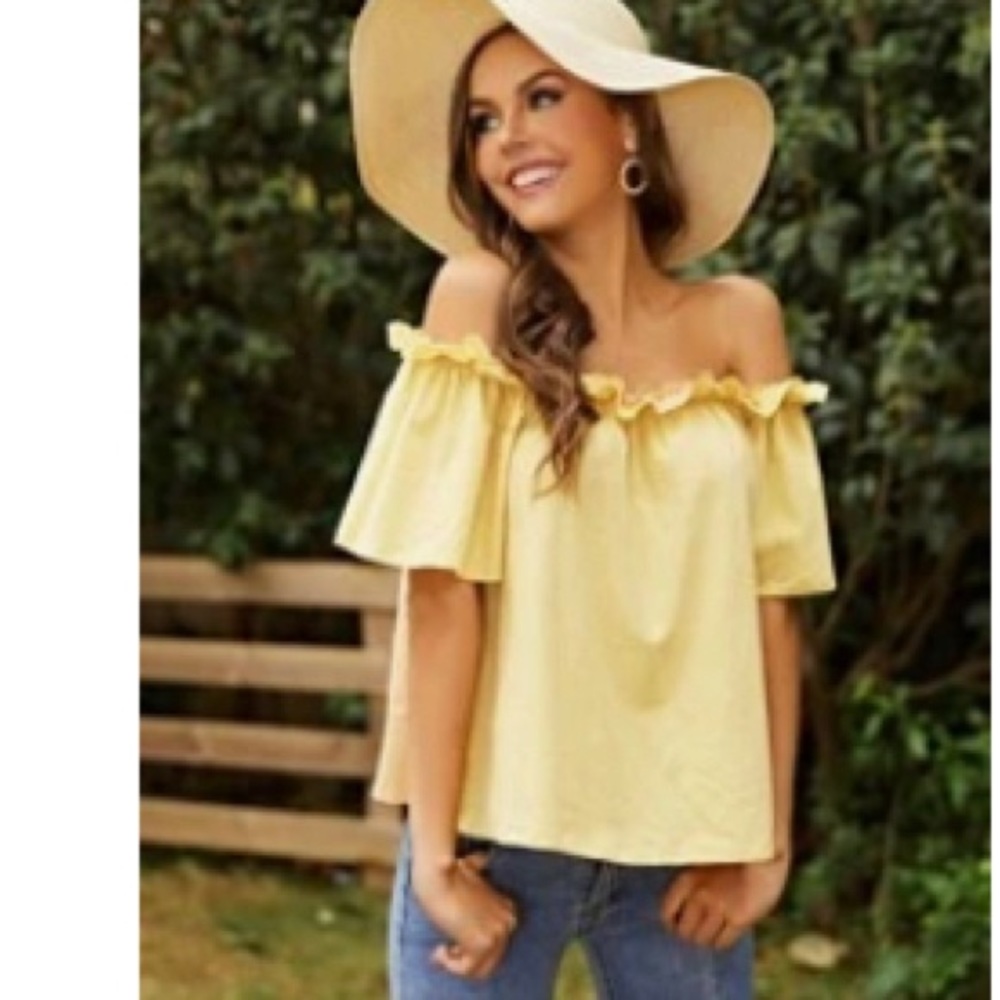 Off the shoulder top